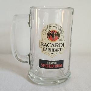 Bacardi Oakhurst Spiced Rum Glass Mug